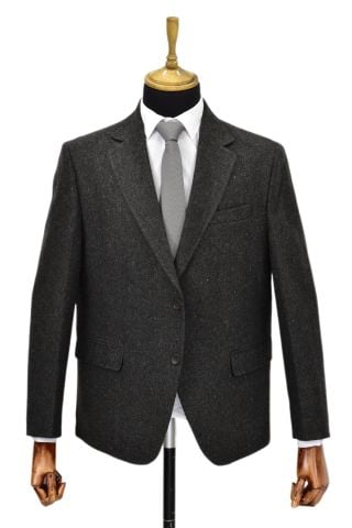 Erkek Kışlık Kumaş Tek Ceket 4 Drop BGL-ST03969