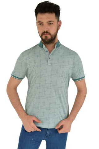 Erkek Polo Yaka Tişört R4130 BGL-ST02782
