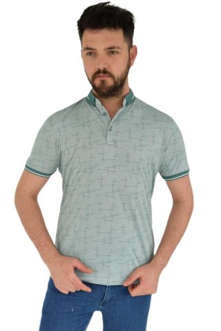 Erkek Polo Yaka Tişört R4130 BGL-ST02782