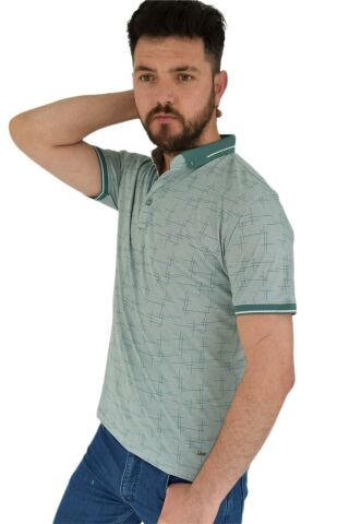 Erkek Polo Yaka Tişört R4130 BGL-ST02782