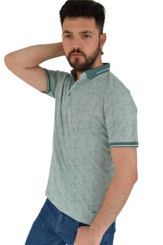 Erkek Polo Yaka Tişört R4130 BGL-ST02782