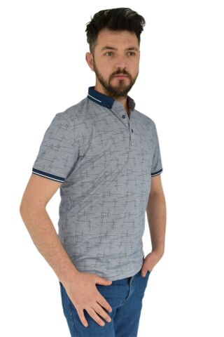 Erkek Polo Yaka Tişört R4130 BGL-ST02782