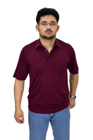 Erkek Gömlek Yaka Tişört T6064 BGL-ST04541