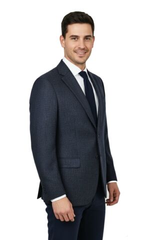 Erkek Kışlık Kumaş Tek Ceket 4 Drop BGL-ST04988