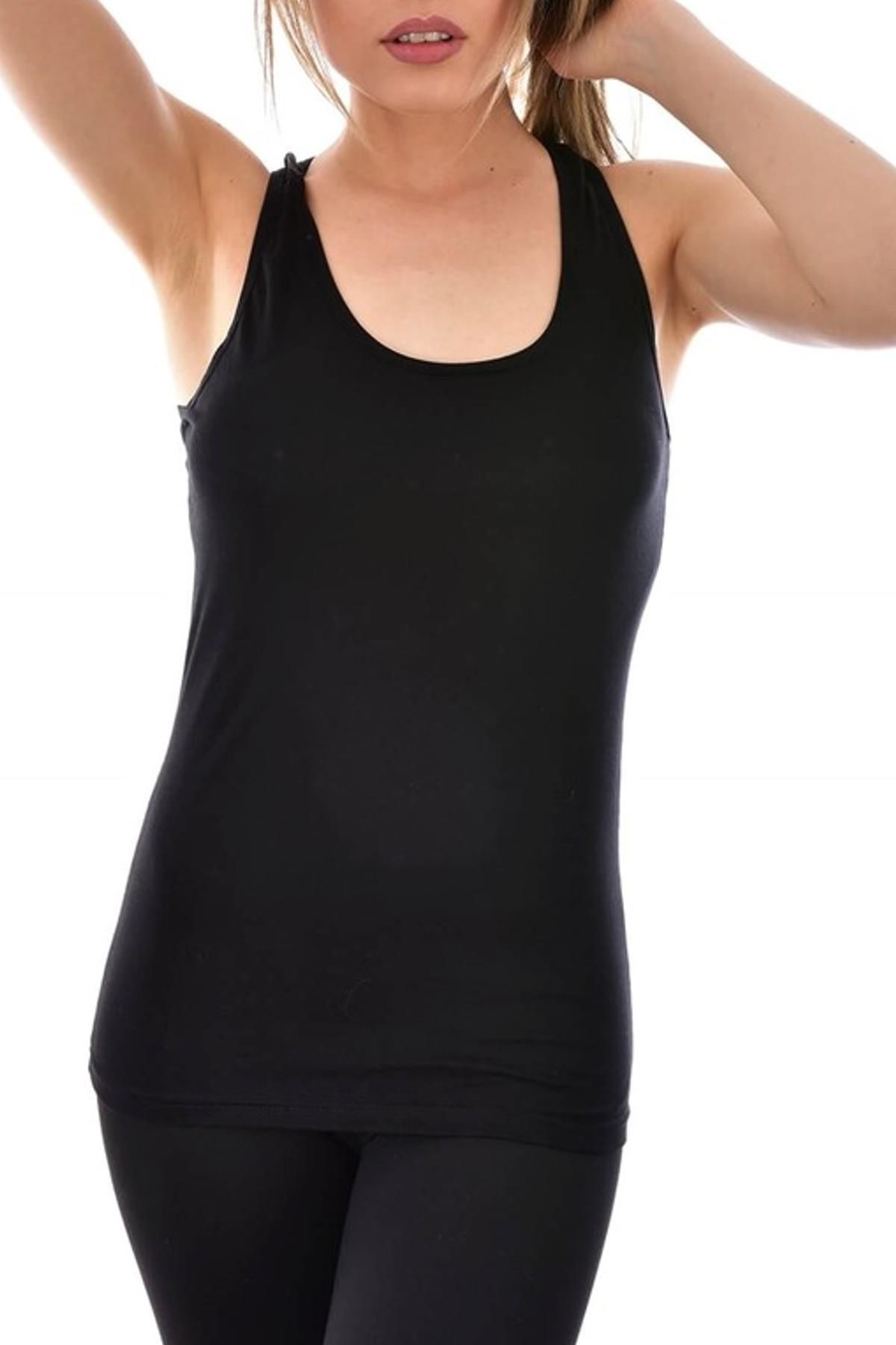 Kadın Spor Likralı Pi Askılı Atlet BGLTK2272