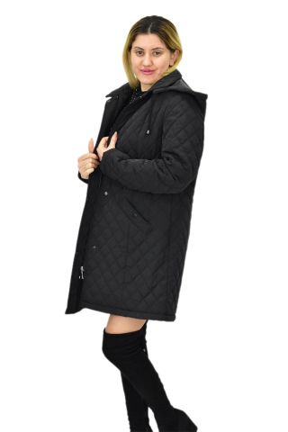 Kadın Kapitone Kapüşonlu Mont BGL-ST04062