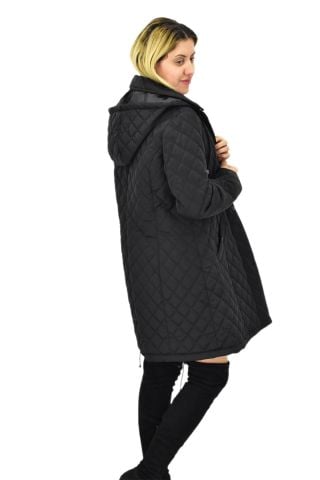 Kadın Kapitone Kapüşonlu Mont BGL-ST04062