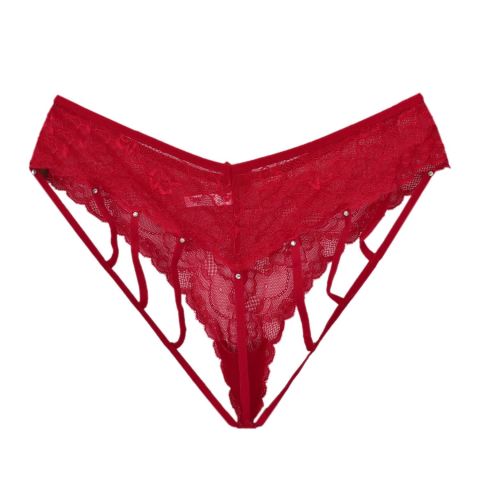 Kadın Ön Güpürlü Arka İp Fantazi Külot 7024 BGL-ST04364