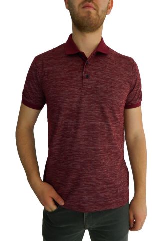 Erkek Polo Yaka Jakarlı Tişört Bgl-st01052