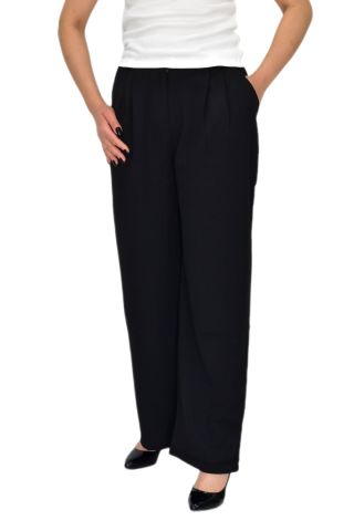 Kadın Pileli Bol Pantolon BGL-ST04352