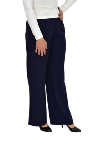 Kadın Pileli Bol Pantolon BGL-ST04352