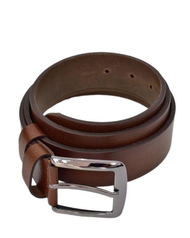 Erkek Kahverengi Hakiki Deri Kemer Jeans İçin DYN12530-2