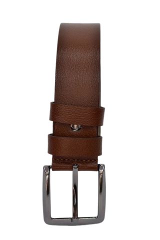 Erkek Kahverengi Hakiki Deri Kemer Jeans İçin DYN12530-2