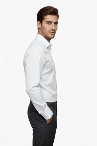 Erkek Silim Fit Uzun Kol Gömlek BGL-ST04867