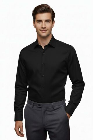 Erkek Silim Fit Uzun Kol Gömlek BGL-ST04867