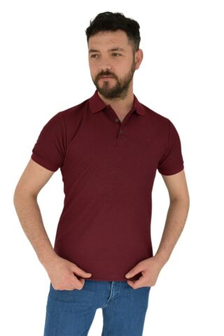 Erkek Polo Yaka Tişört Waffle BGL-ST01941