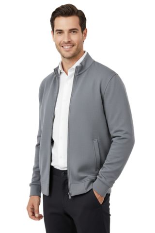 Erkek Spor Hakim Yaka Fermuarlı Hırka Regular Fit BGL-ST04947