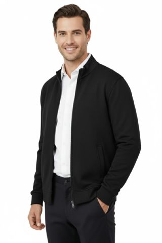 Erkek Spor Hakim Yaka Fermuarlı Hırka Regular Fit BGL-ST04947