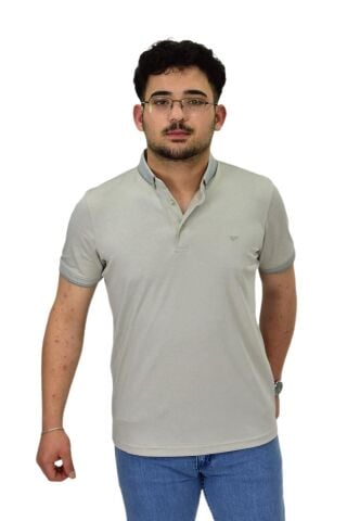 Erkek Büyük Beden Polo Yaka Merserize Tişört T3000 BGL-ST04534