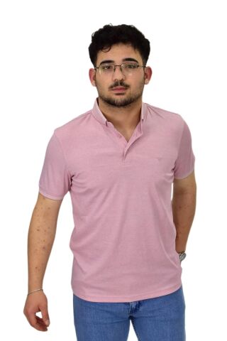 Erkek Büyük Beden Polo Yaka Merserize Tişört T3000 BGL-ST04534