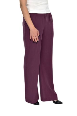 Kadın Lastikli Bol Pantolon BGL-ST04637