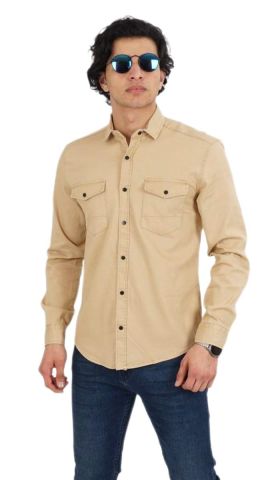 Erkek Spor Gömlek Silim Fit 9821 BGL-ST02720