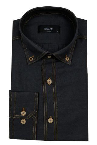 Erkek Slim Fit Gömlek Bgl-st00122