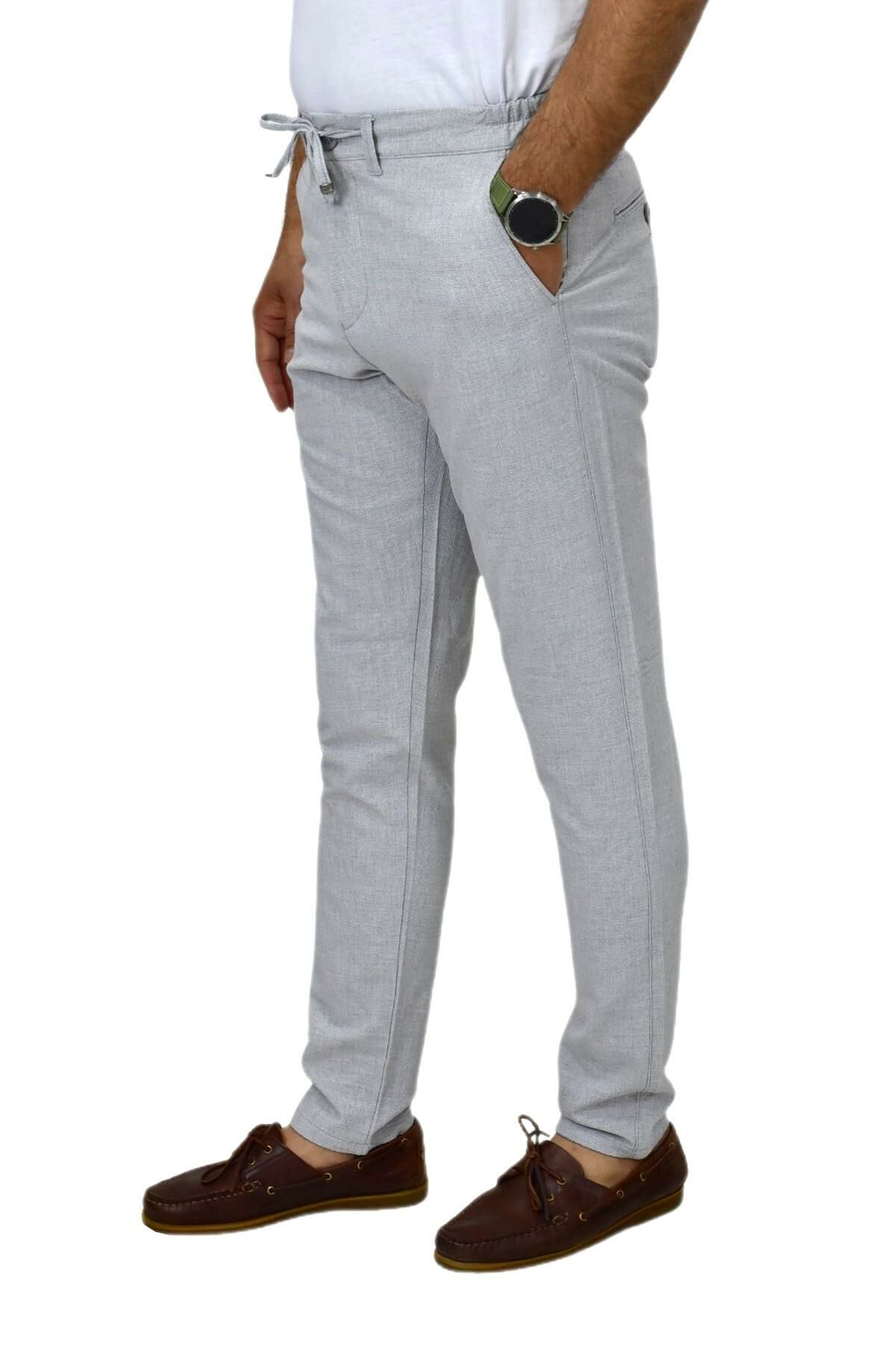 Erkek Jogger Silim Fit Kumaş Pantolon P1005 BGL-ST04503