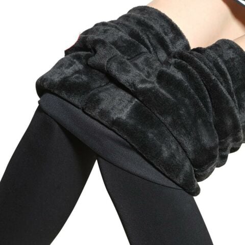 Kadın Siyah İçi Peluş Termal Tayt BGL-ST04945