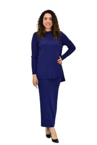 Kadın Merserize Kazak Etek Takım 140286 BGL-ST04077