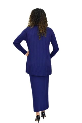 Kadın Merserize Kazak Etek Takım 140286 BGL-ST04077