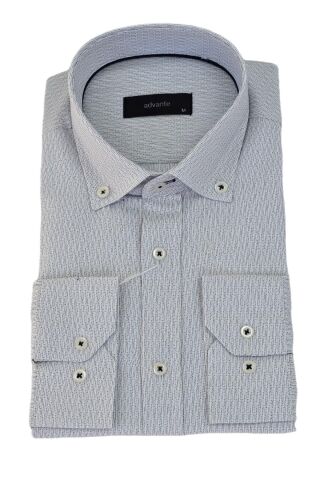 Erkek Klasik Uzun Kol Çizğili Gömlek BGL-ST03511