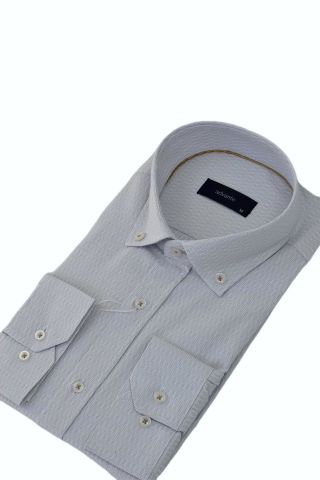 Erkek Klasik Uzun Kol Çizğili Gömlek BGL-ST03511