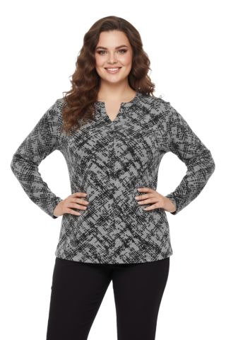 Kadın Yumoş Düğmeli Modelli Bluz BGL-ST05135