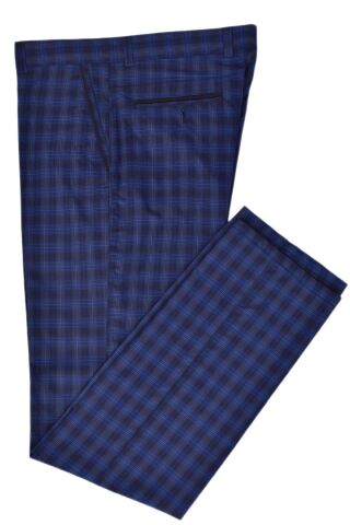 Erkek Ekose Kare Silim Fit Kumaş Pantolon CRS-641