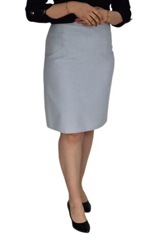 Kadın Diz Üstü Yırtmaçlı Etek PRT-1292