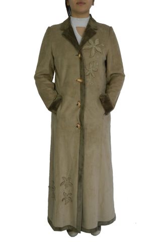 AKRA UZUN ÇİÇEK NAKIŞLI PARDESÜ BGL-ST00925