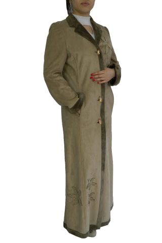 AKRA UZUN ÇİÇEK NAKIŞLI PARDESÜ BGL-ST00925