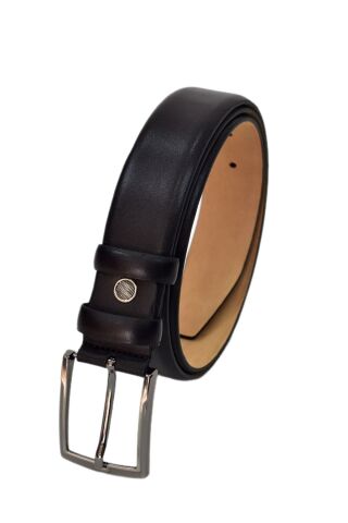 Erkek Hakiki Deri Kemer Kumaş Pantolon İçin BGL-ST04518