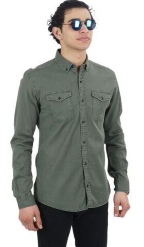 Erkek Spor Gömlek Silim Fit 9604 BGL-ST03042