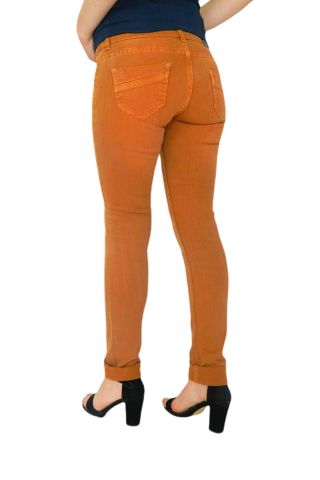 Kadın Kanvas Pantolon Düşük Bel 308-35-07