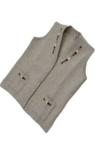 Kadın Anne Düğmeli Yelek BGL-ST03943