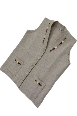 Kadın Anne Düğmeli Yelek BGL-ST03943