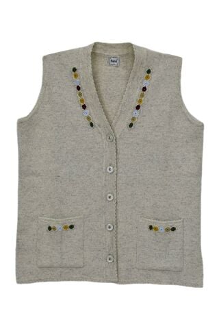 Kadın Anne Düğmeli Yelek BGL-ST03943