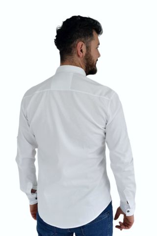 Erkek Spor Gömlek Silim Fit 9714 BGL-ST02723