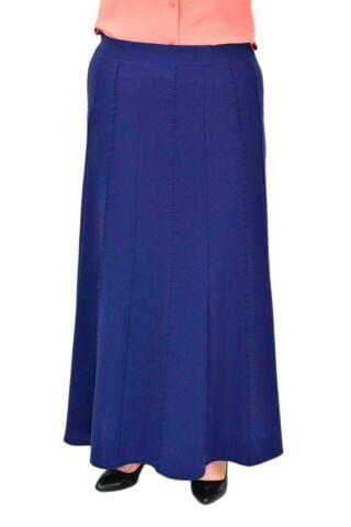 Kadın Uzun Lastikli Balık Etek Punta Dikişli BGL-ST03599