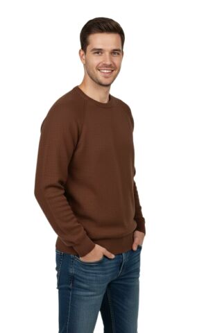 Erkek Spor Reklam Kol Kazak Regular Fit BGL-ST04949