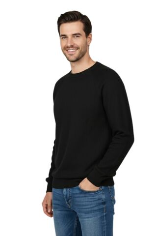 Erkek Spor Reklam Kol Kazak Regular Fit BGL-ST04949