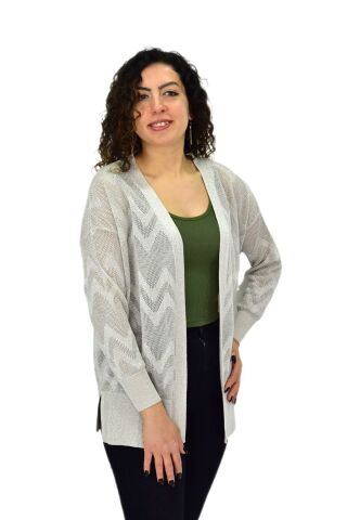 Kadın Triko Simli Mevsimlik Hırka BGL-ST04668