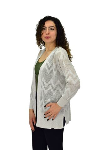 Kadın Triko Simli Mevsimlik Hırka BGL-ST04668